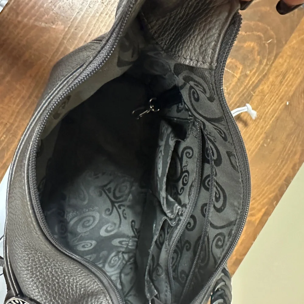 Brighton Barbados Zip Top Hobo Bag